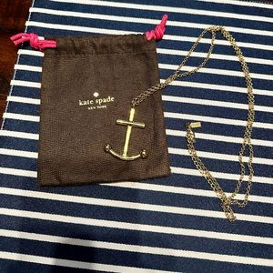 Kate Spade anchor necklace